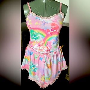 Care Bears X Dolls Kill sold out sleep set. New!